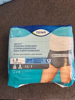 TENA ProSkin Protective Underwear for Men Large