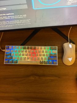 Wired keyboard and mouse