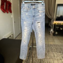 Aeropostale Super High Rise Jeggings  Size 4 Short
