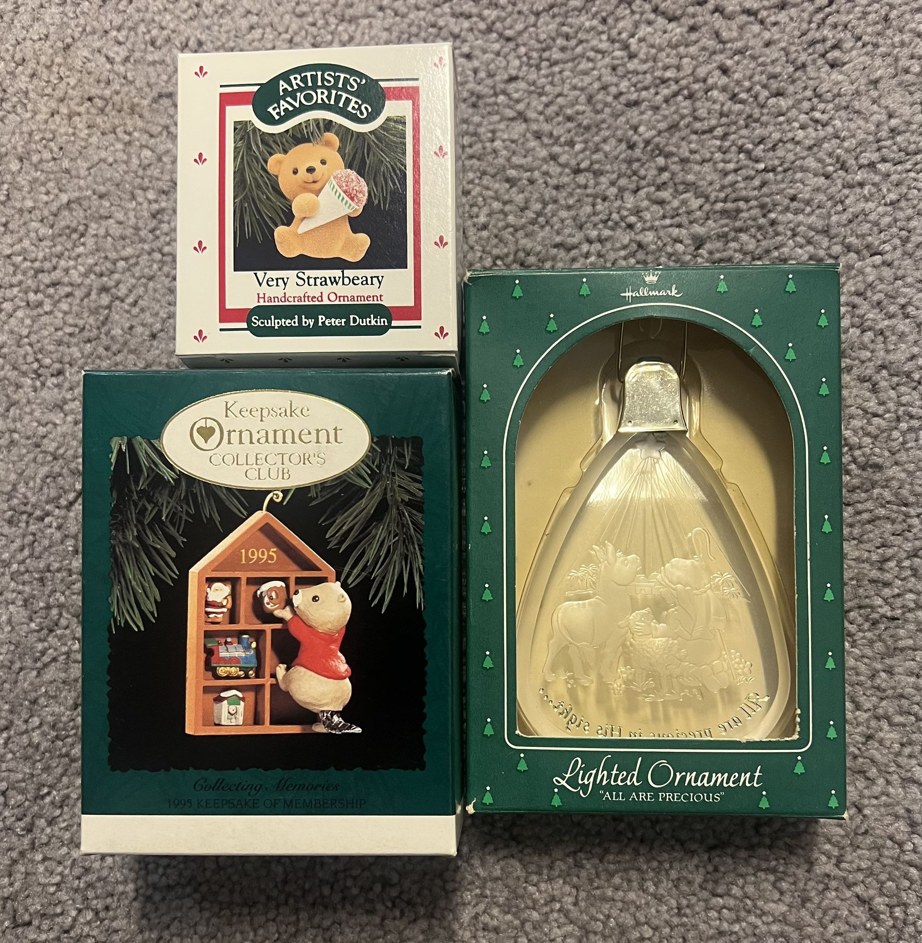 Vintage Hallmark Christmas Ornaments