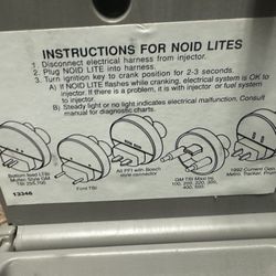 TBI/FFI Fuel Injector Tester 