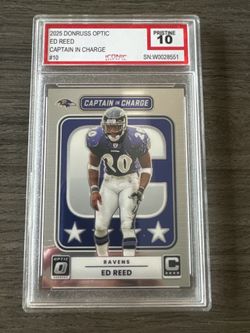 Ed Reed Optic Pristine 10