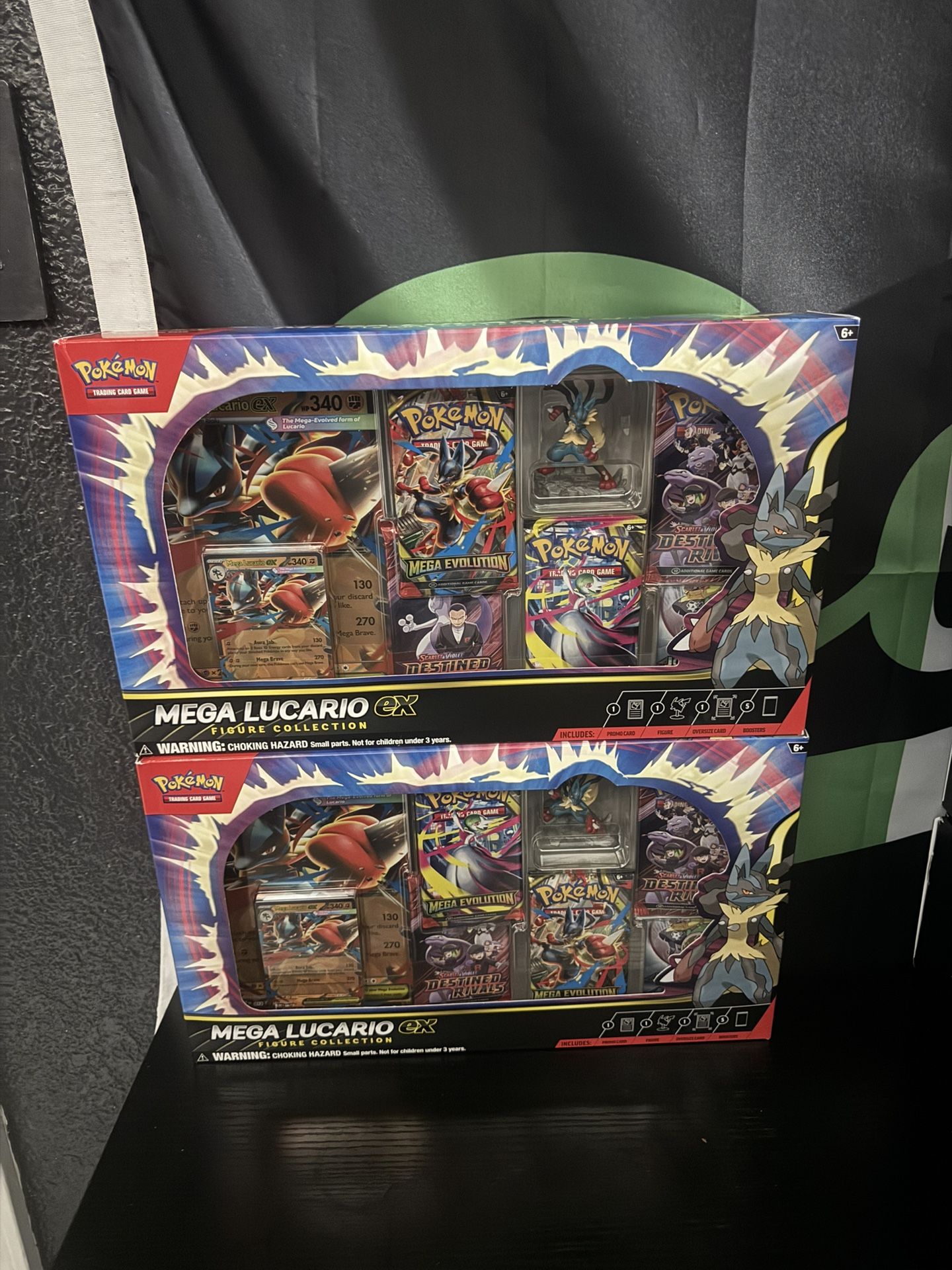 Mega Lucario Ex Box X2 Lot