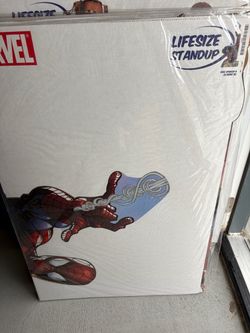 Spider-Man cardboard cut out Halloween