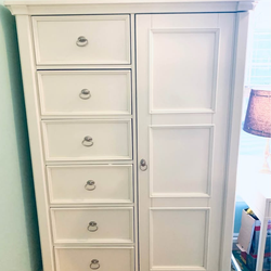 Pottery Barn heirloom wardrobe