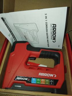 5 in 1 electric cordless stapler