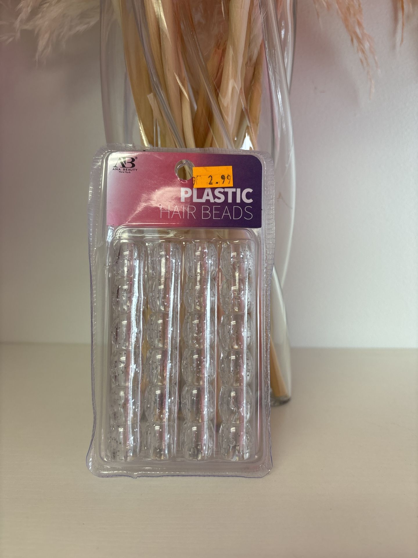 Plastic Hair Beads 