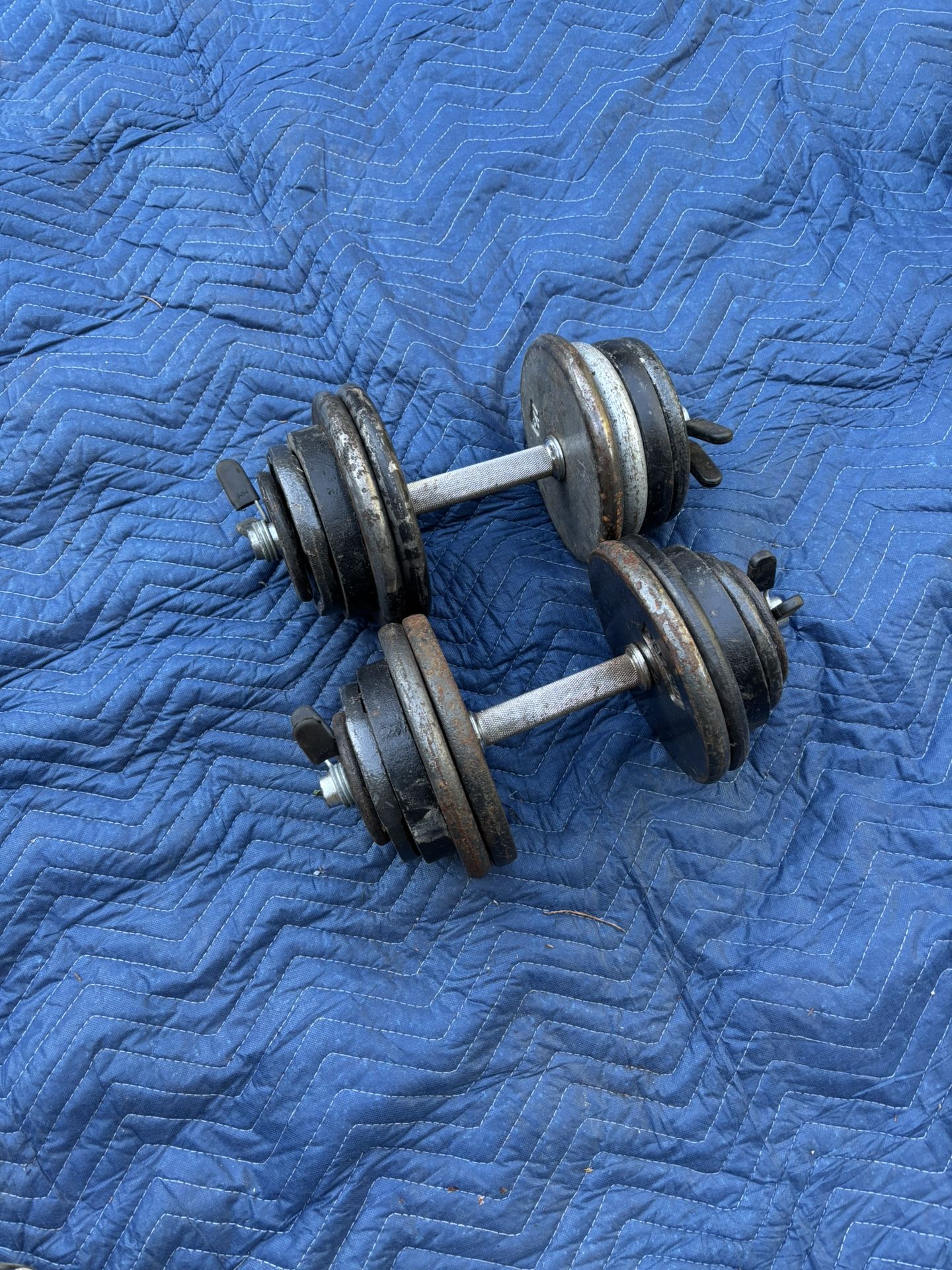 Ajustable Dumbbells 2x52.5 Lbs