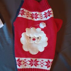 Dog Santa Sweater NEW