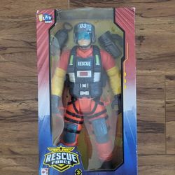 Play Zone 12" Articulated Figure Rescue Pilot - Brand New ( Price Firm!)