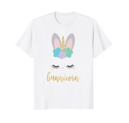 Unicorn Easter T-Shirt, Girl Easter Bunny Gift for Kids and Adults