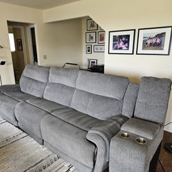 Reclining Sectional Sofa $300