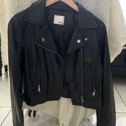 Women’s Leather Jacket Size Small