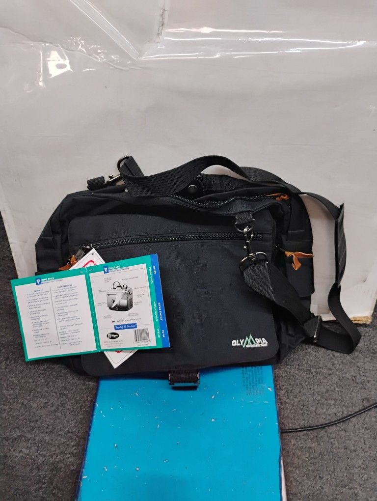 Olympia adventures team Briefcase - Tote - Day pack - Perfect carry-on