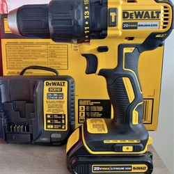 Dewalt 20v Brushless Hammer Drills Kit 1/2