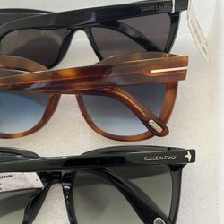 YSL Saint Laurent, Tom Ford, Givenchy Sunglasses, Authentic, New With Tags