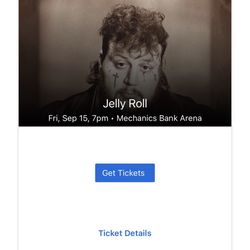 Jelly roll Tickets Friday 10/15
