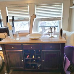 Wine Console Cabinet