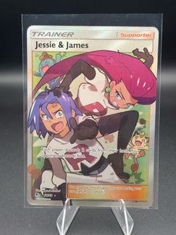 Jessie & James 83/83 Hidden Fates NM Pokemon