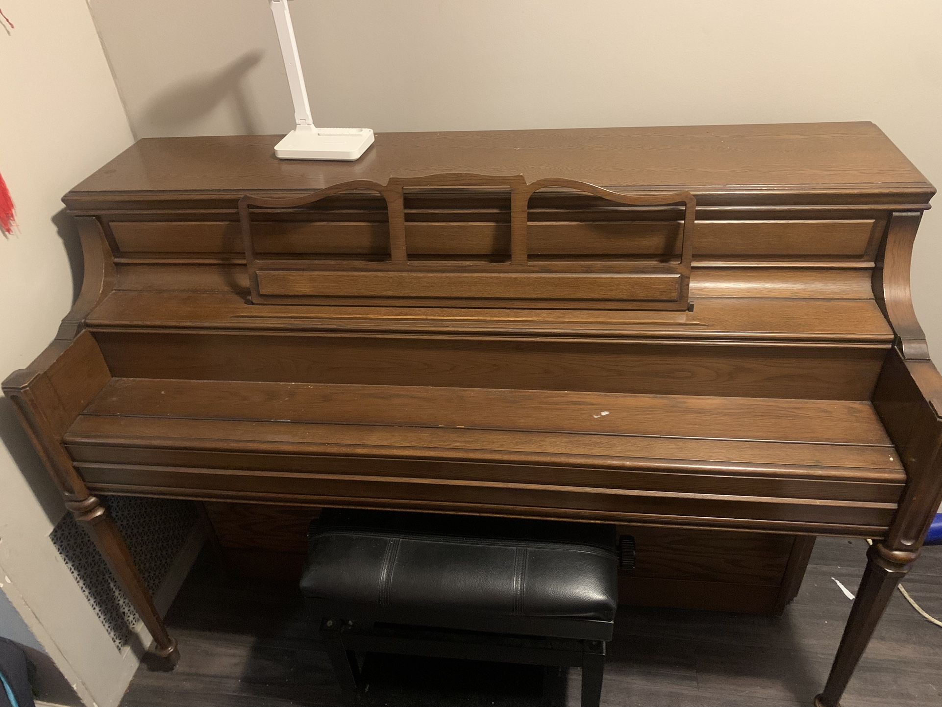 Restored Yamaha piano  + Extender Pedal