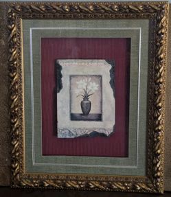 Pair of Framed Artwork Titled Tuscan Still Life I & II
