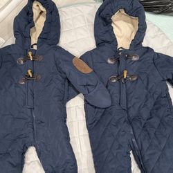 Baby Boys' Pram Jumpsuit (3/6M)