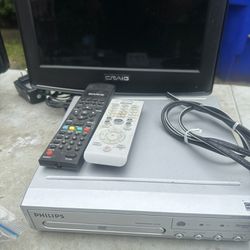 DVD Player And Screen