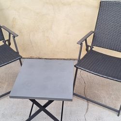 Patio Set. ' Chairs And Table Set