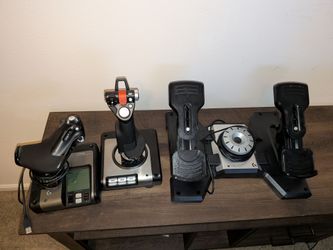 Logitech Flight Sim Rig for PC gaming.