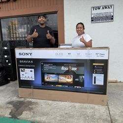 77 “ Sony Smart 4K HDR OLED 120HZ BRAVIA 8 Tv