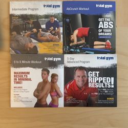 8 Total Gym CD’s