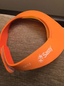 Baby bath time and sun visor