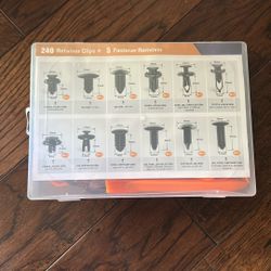 240 Retainer Clips Plus 5 Faster Remover 