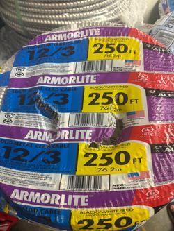 New MC Metal clad cable 12/3
