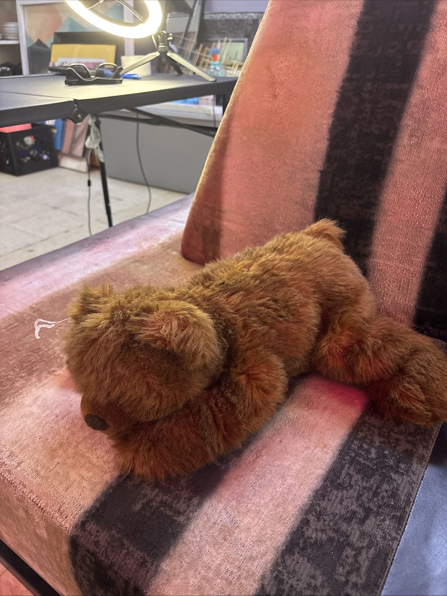 Vintage Plush Bear Realistic GRREAT GRIZZLY Realist Russ Berry Stuffed Teddy 90s