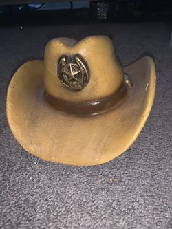 Cowboy Hat Piggy Bank