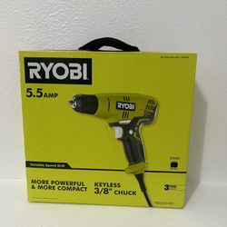 RYOBI 5.5 Amp Speed Drill