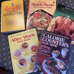 Vintage cookbooks from the 70’s/80’s