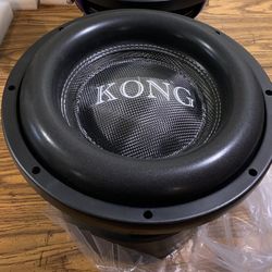 New 12” Kong Audio 3200w Max Power Car Subwoofer $300 Each 