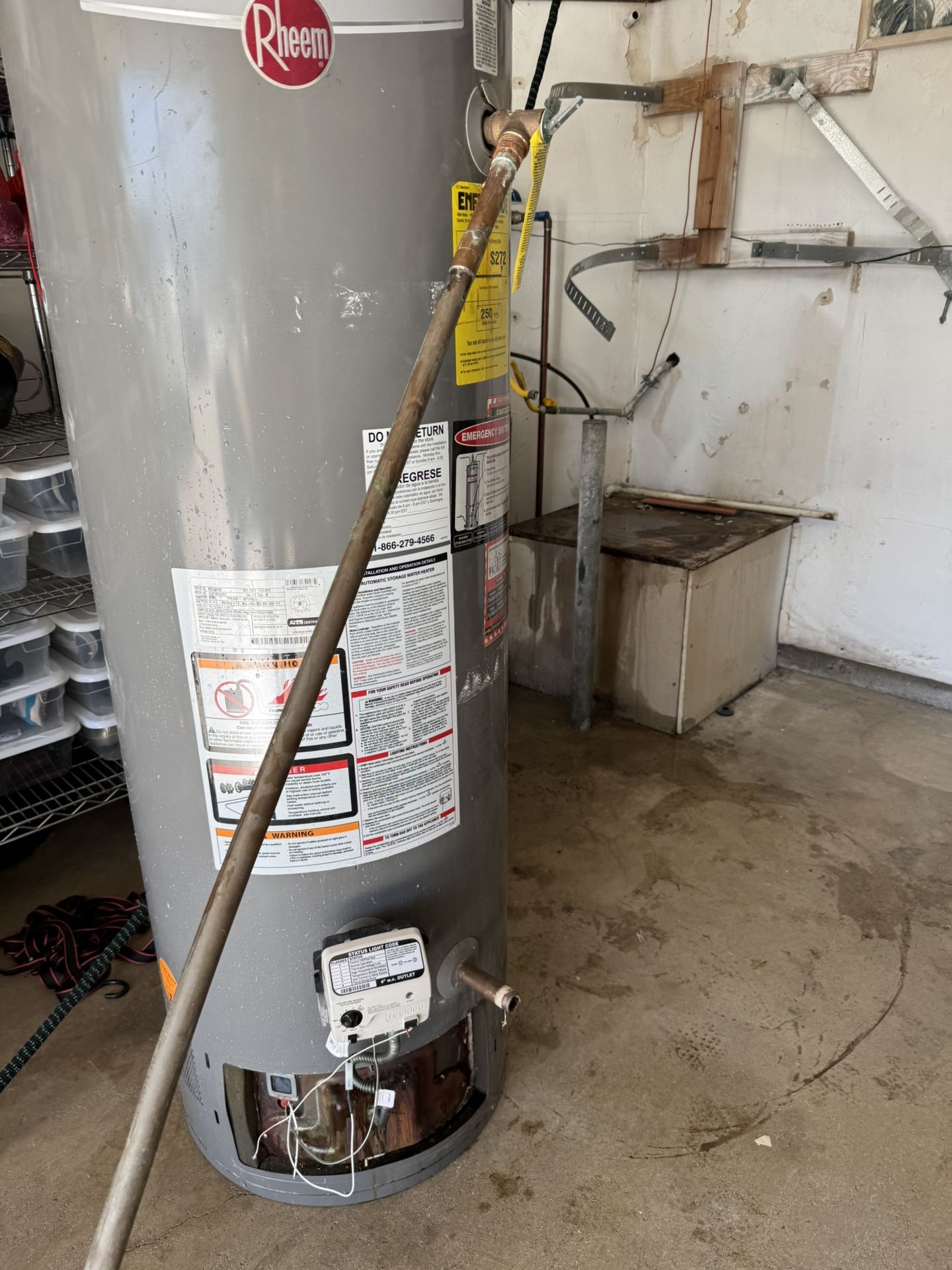 Free Free Free  Gas Water Heater 