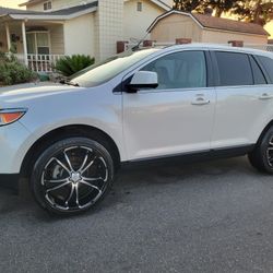 (11) Ford Edge, Smogged, Low Miles, 22"rims, Runs And Drives Great, No Issues 