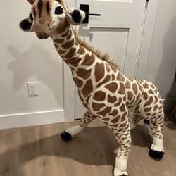 Large Stuffed Giraffe