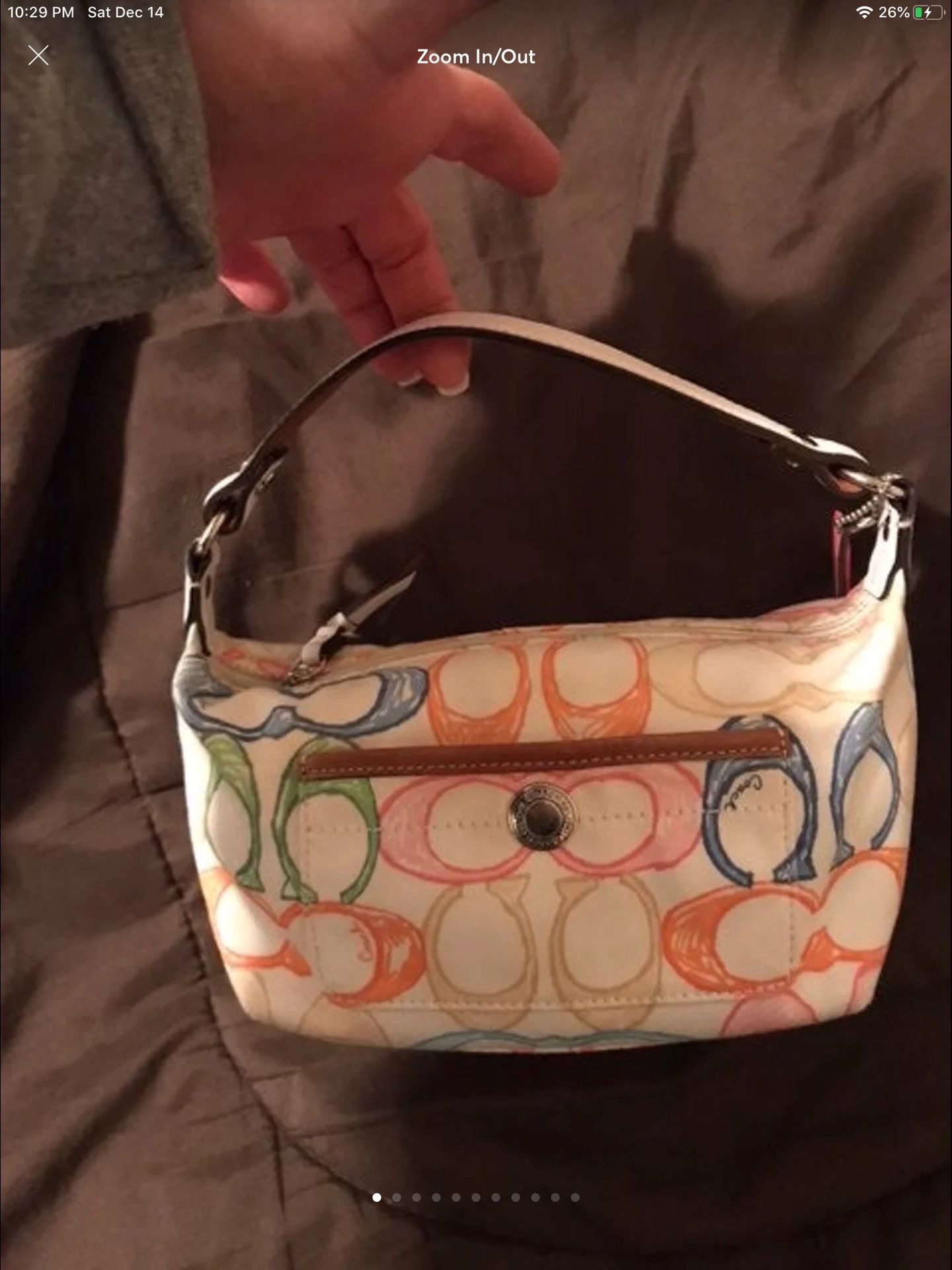 Coach - Monogram midsize purse