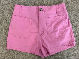 Anthropologie Maeve Colette Sailor Shorts Size 30 Waist Light Pink