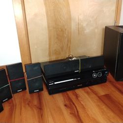 Home-theater DVD surround sound system