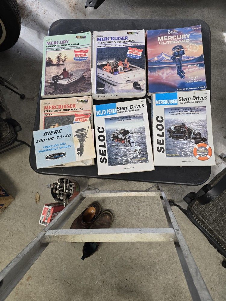 Boat Motor Repair Manuals
