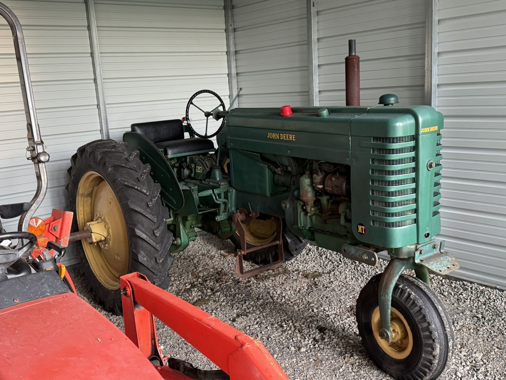 1950 John Deere tractor
