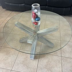 Glass Coffee Table 
