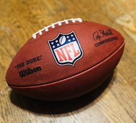 Wilson NFL Football Official Leather Authentic Game Football "The Duke" NEW