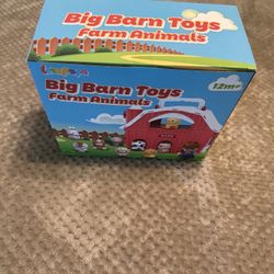 Kids Toy Fun Farm Animals Big Barn Toy Toddler Educational Letapapa Brand New! Perfect Gift!